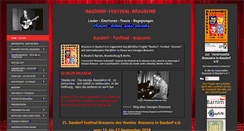 Desktop Screenshot of festival-brassens.info